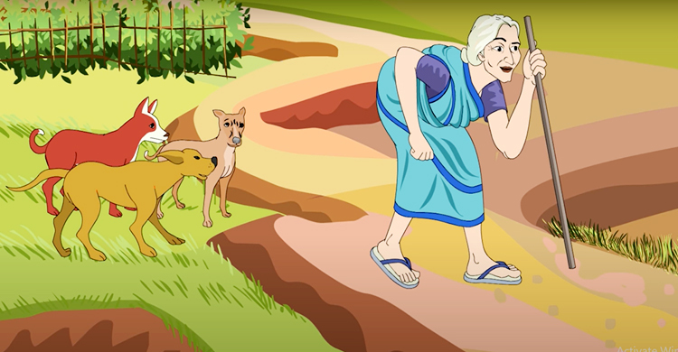 সুকুমার রায়ের মজার গল্প: বোকা বুড়ি