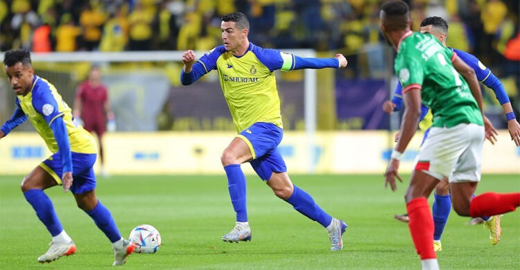 সৌদি লিগে অভিষেক হলো রোনালদোর, তবে গোল পেলেন না