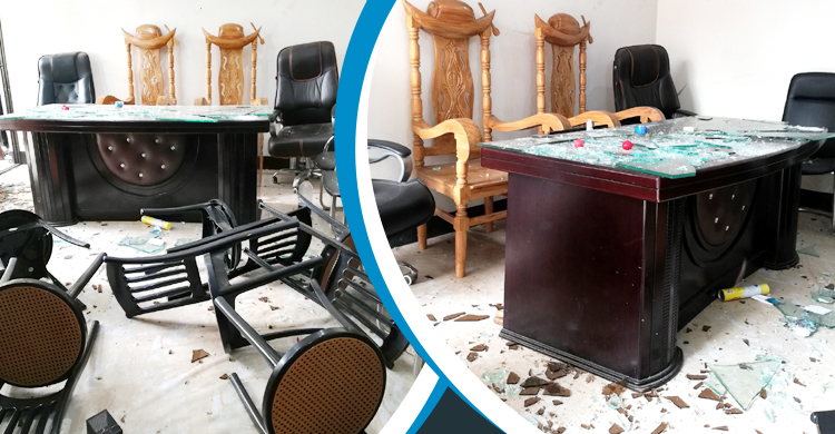 রূপগঞ্জে আ.লীগ কার্যালয় ও ছাত্রলীগ নেতার বাড়িতে হামলা