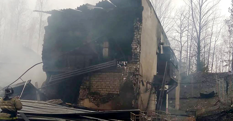 রাশিয়ায় বিস্ফোরক কারখানায় ভয়াবহ আগুন, নিহত ১৫