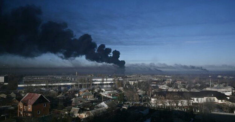 ওডেসা বন্দরে রাশিয়ার ক্ষেপণাস্ত্র হামলা