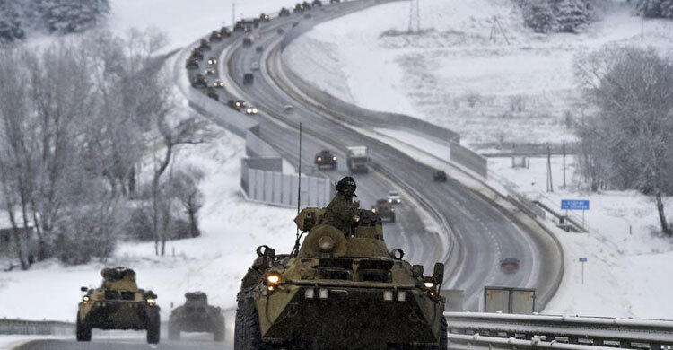 Britain says Russia seeking to replace Ukraine government