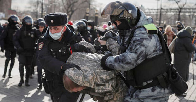 Over 4,300 arrested at anti-war protests across Russia