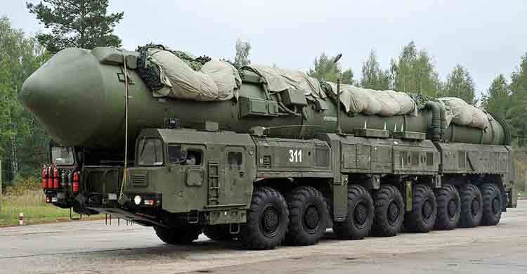 Russia suspends US inspections of its nuclear weapons arsenal