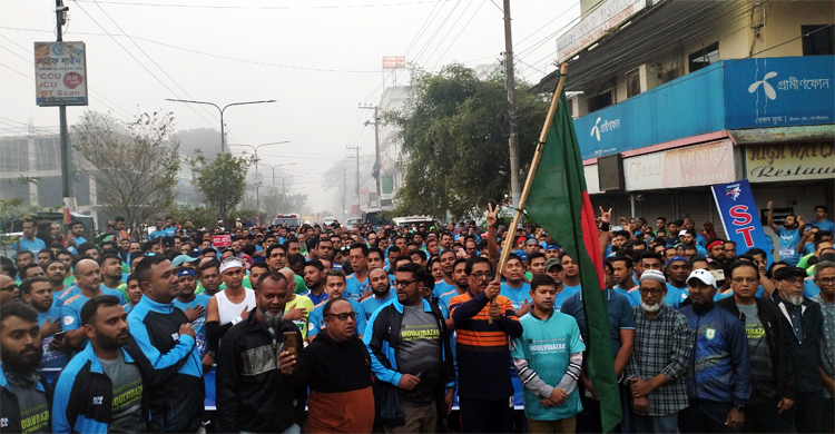 মৌলভীবাজারে হাফ ম্যারাথন অনুষ্ঠিত