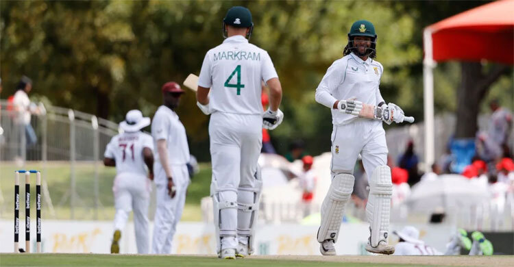 মারক্রামের সেঞ্চুরিতেও বড় স্কোর হলো না প্রোটিয়াদের
