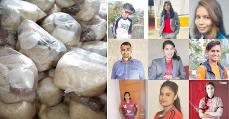 ১২০ পরিবারকে ইফতার সামগ্রী উপহার দিলেন সাবিনারা