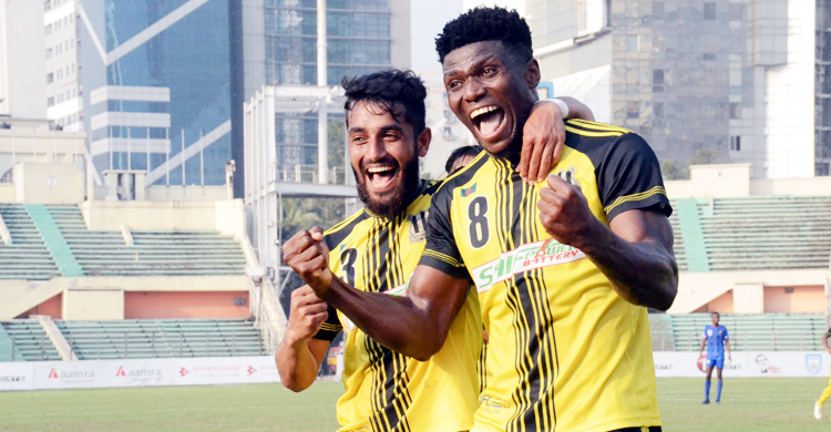 পুলিশকে হারিয়ে চারে উঠলো সাইফ স্পোর্টিং