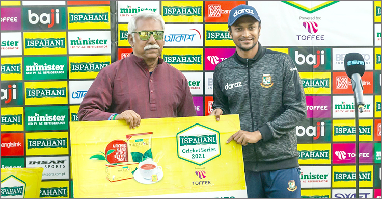 সিরিজসেরা হয়ে র্যাংকিংয়ে বড় লাফ সাকিবের