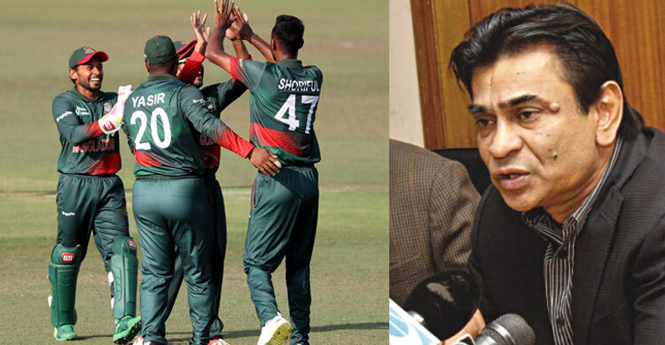 সিরিজজয়ী টাইগারদের কাজী সালাউদ্দিনের অভিনন্দন