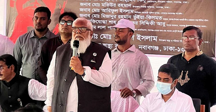 ‘বঙ্গবন্ধু বেঁচে থাকলে অনেক আগেই সোনার বাংলা হতো দেশ’
