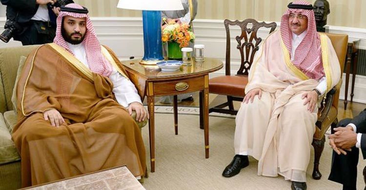 Saudi Arabia detains three senior members of royal family