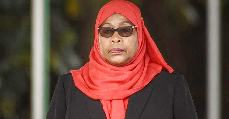 তানজানিয়ার প্রথম নারী প্রেসিডেন্ট সামিয়া সুলুহু হাসান