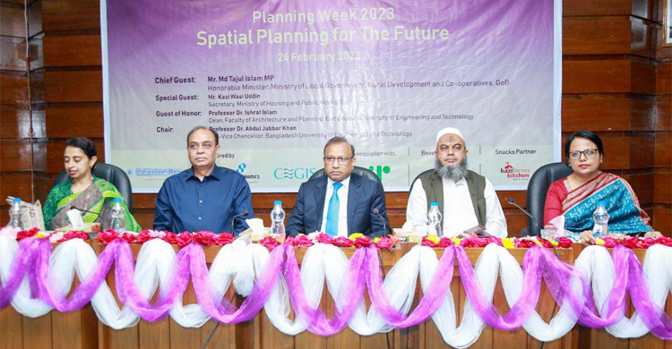 একশ বছরের জন্য ডেল্টাপ্ল্যান করেছেন প্রধানমন্ত্রী: তাজুল ইসলাম