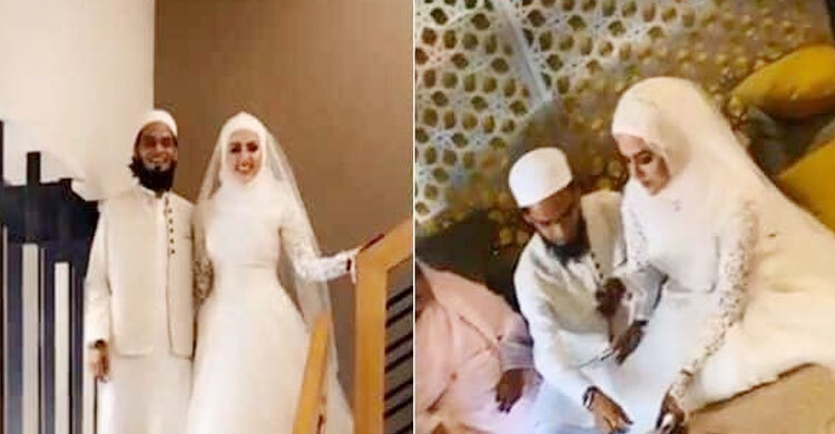 বলিউড ত্যাগ করা সেই অভিনেত্রী এখন মাওলানার বউ
