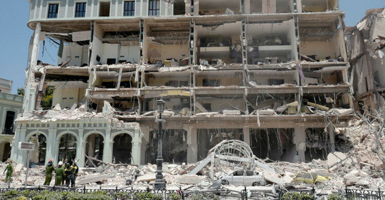 Saratoga Hotel: 22 dead after huge explosion in Havana