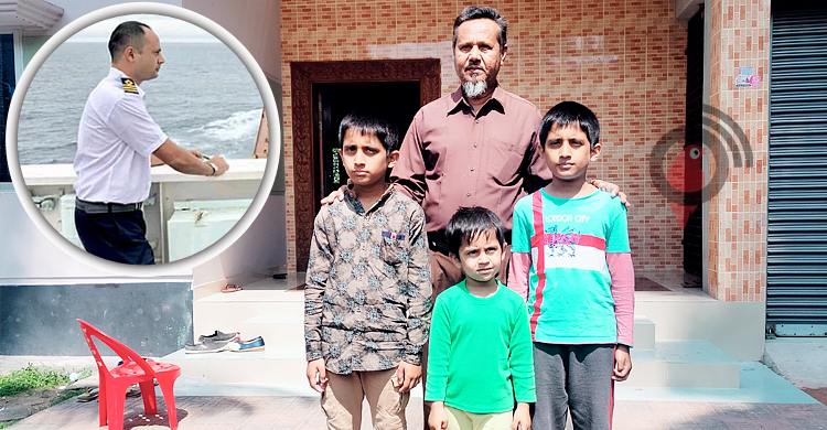 ইউক্রেনে আটকাপড়া ক্যাপ্টেন মনসুরুলের জন্য কাঁদছেন মা-স্ত্রী