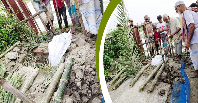 দাফনের পরদিন সকালে কবরের ওপরে দেখা গেলো কিশোরীর মরদেহ