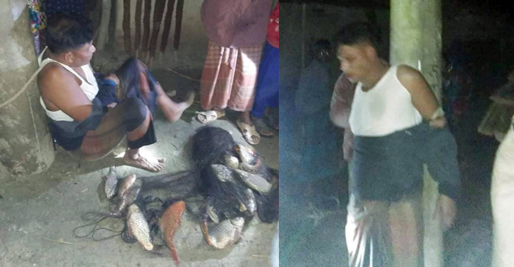 মেম্বারকে খুঁটির সঙ্গে সারারাত বেঁধে রাখল গ্রামবাসী