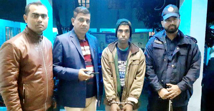 প্রতিবন্ধীকে ধর্ষণচেষ্টায় যুবক গ্রেফতার