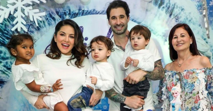 সন্তানদের জন্মদিনে সানি লিওনের আবেগী বার্তা