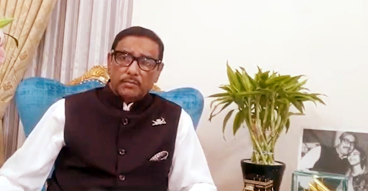 করোনা নিয়ে ওবায়দুল কাদেরের কবিতা