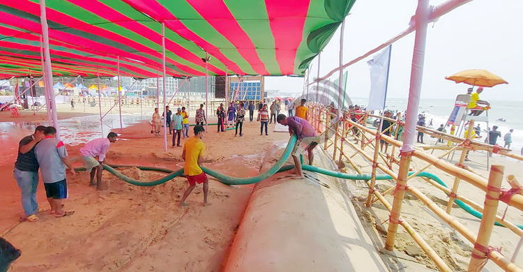 সৈকতে হলো না ‘বদলে যাওয়া কক্সবাজার’র সকালের আয়োজন