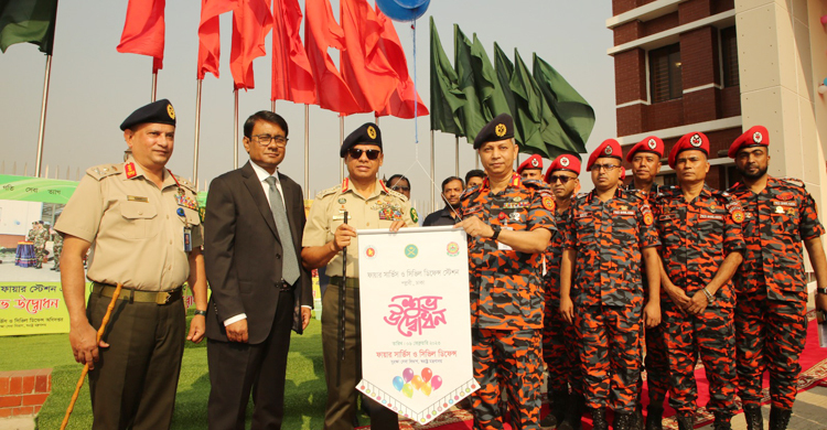 পল্লবী ফায়ার স্টেশন উদ্বোধন সেনাপ্রধানের