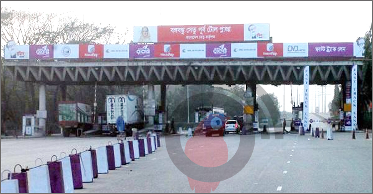 বঙ্গবন্ধু সেতু দিয়ে ২৪ ঘণ্টায় ৩৩ হাজার যানবাহন পারাপার