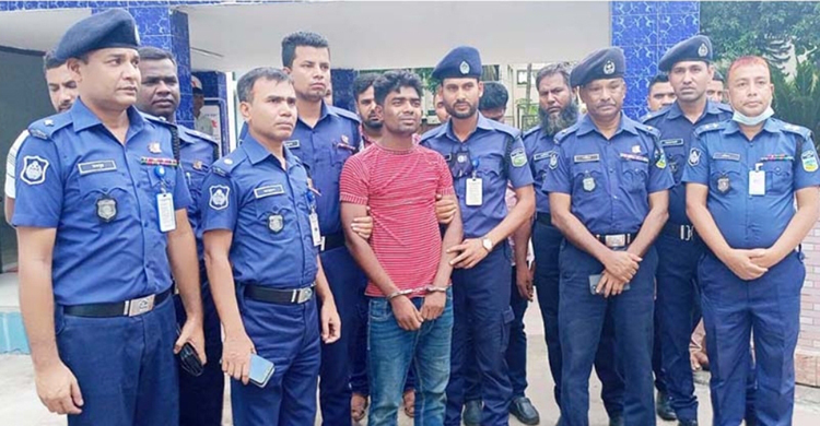 হাতকড়াসহ পালিয়ে যাওয়ার ৩ ঘণ্টা পর আসামি গ্রেফতার