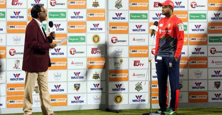 দুই দলই অনেক ভুল করেছে, কুমিল্লা নার্ভ ধরে রেখেছে: সাকিব