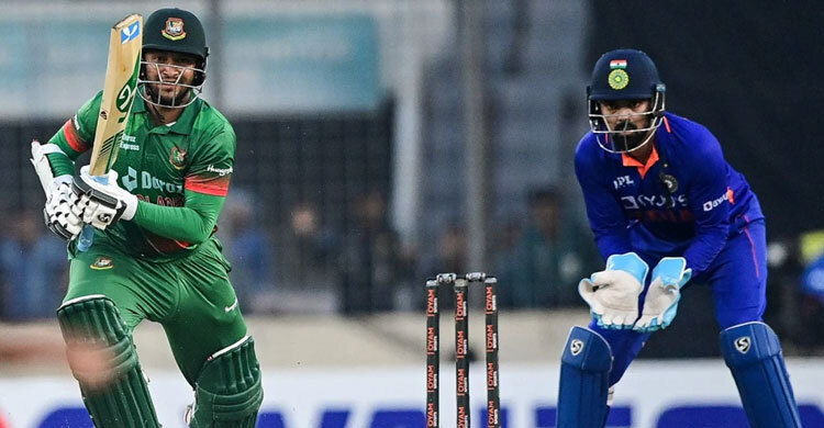 ভালো খেলতে খেলতে লিটনের পর উইকেট দিলেন সাকিবও