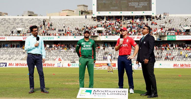 England choose to bowl first against Bangladesh in 3rd T20I