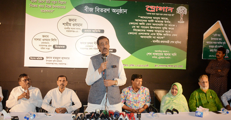 দেশে দুর্ভিক্ষ হবে না: শামীম ওসমান