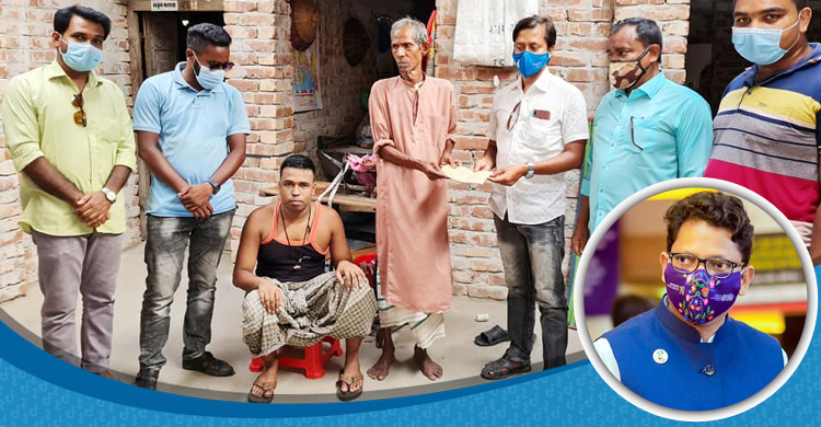 অজানা রোগে আক্রান্ত সামাউন আলীর পাশে দাঁড়ালেন আইসিটি প্রতিমন্ত্রী
