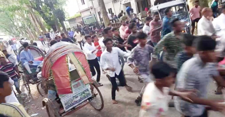 শরীয়তপুরে পুলিশি বাধায় যুবদলের সমাবেশ পণ্ড