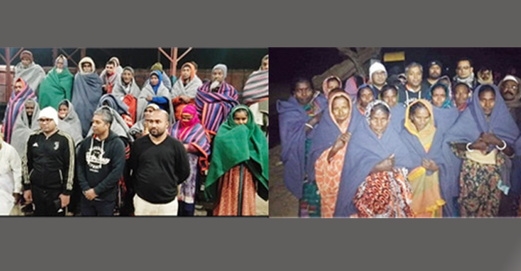 শার্শায় দুস্থদের মাঝে কম্বল বিতরণ