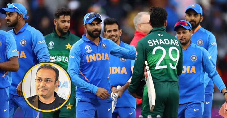 কেন ভারতের সঙ্গে পারে না পাকিস্তান, রহস্য জানালেন শেবাগ