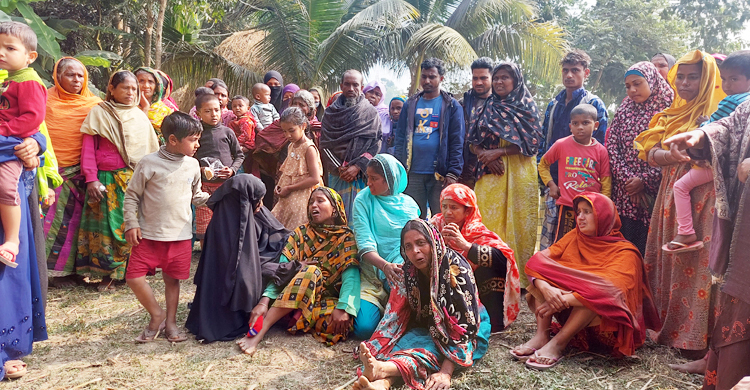 শেরপুরে জমির বিরোধে একজনকে কুপিয়ে হত্যা