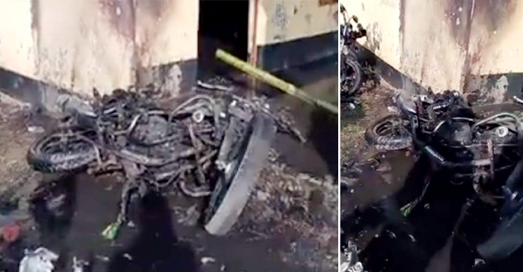 শরীয়তপুরে ভোটকেন্দ্রে গুলি-আগুন, আহত ১০