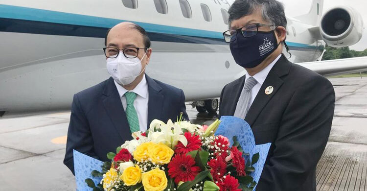 Shringla arrives on two-day visit