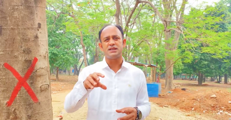 সোহরাওয়ার্দীর গাছ কেটে কী বানানো হবে, জানতে চান ব্যারিস্টার সুমন