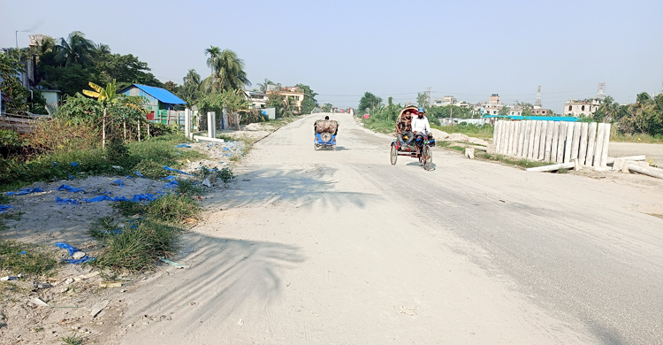 নতুন সড়কে সিদ্ধিরগঞ্জে ফিরবে স্বস্তি, কমবে যানজট