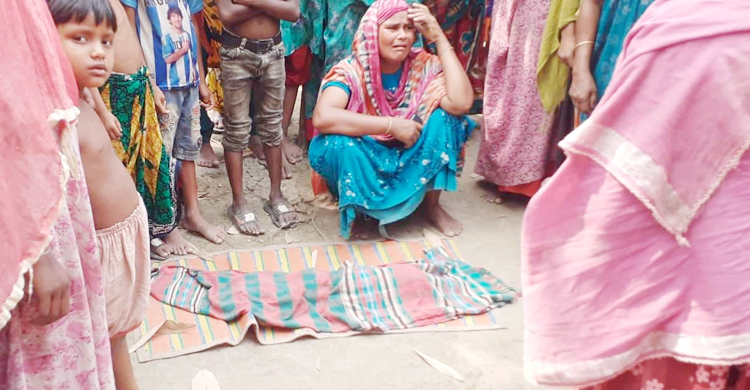 বাবার হাতে প্রাণ গেলো ৩ মাসের শিশুর