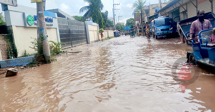 সংস্কারের অভাবে বেহাল সোনারগাঁয়ের ব্যস্ততম সড়ক