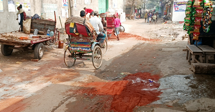 কাঁচপুর-চেঙ্গাইন সড়কের বেহাল দশা, ভোগান্তিতে এলাকাবাসী