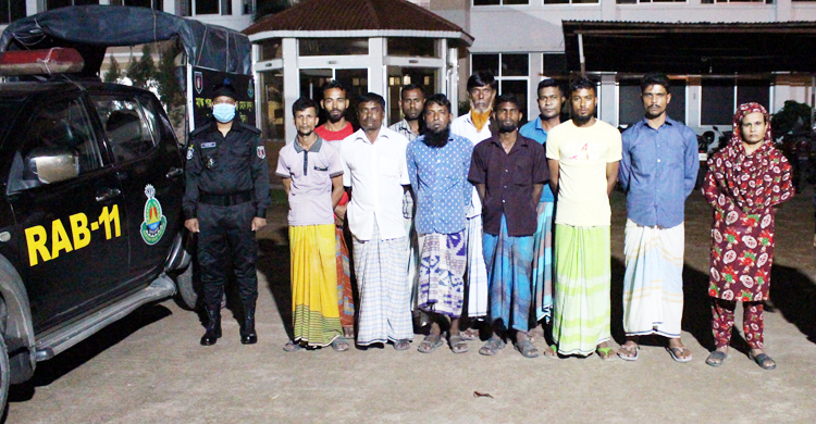 সিদ্ধিরগঞ্জে পৃথক অভিযানে ৩৮ জুয়াড়ি আটক