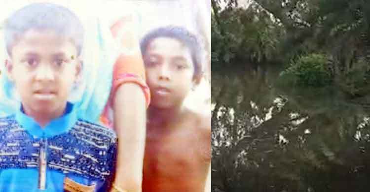 কবরস্থানের পুকুরে ভেসে উঠল দুই শিশুর লাশ
