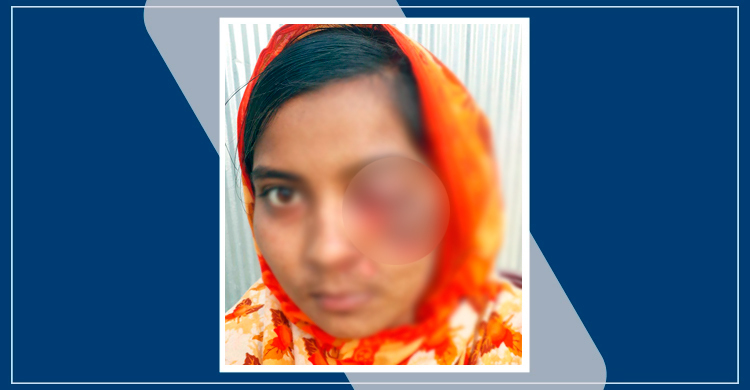 স্বামীর নির্যাতনে চোখ হারাতে বসেছেন শারমিন, প্রয়োজন লাখ টাকা