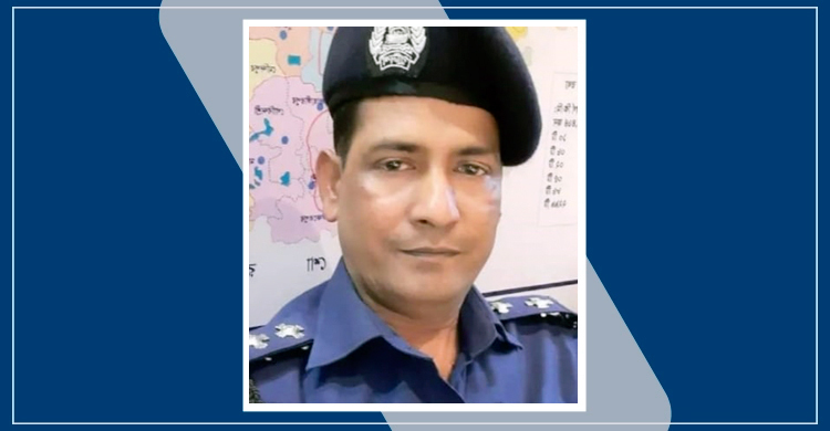 ইঞ্জিনচালিত ভ্যানের ধাক্কায় মোটরসাইকেল থেকে পড়ে এসআই নিহত